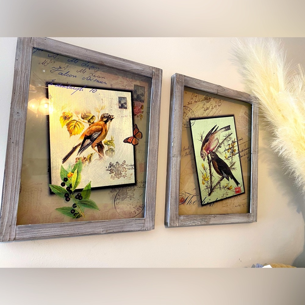 Pier 1 Framed Wall Art Set